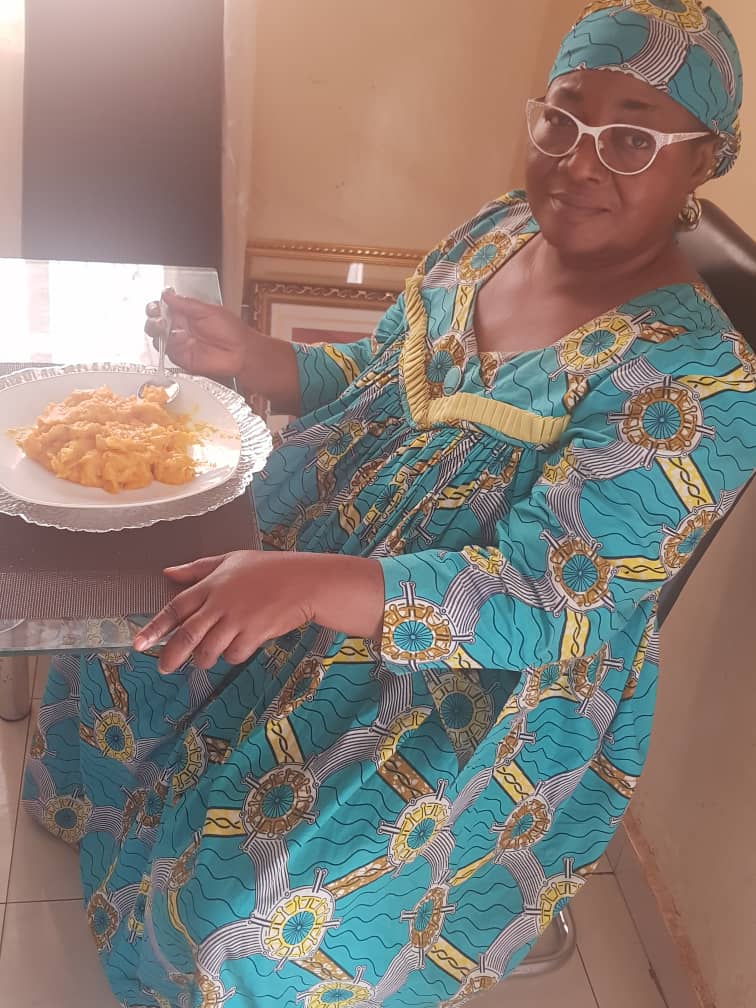 Marie-Odile Ngah Essama recette Purée de bananes plantains