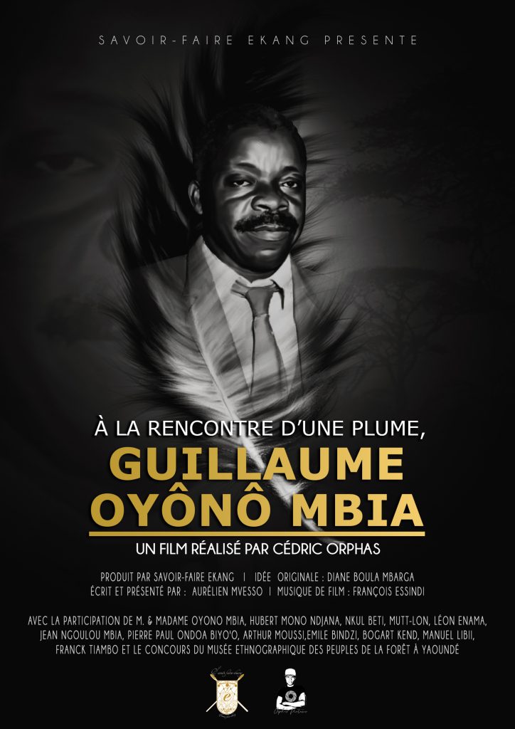 Documentaire : A la rencontre d’une plume, Guillaume Oyono Mbia contenant les dernières images de l’auteur