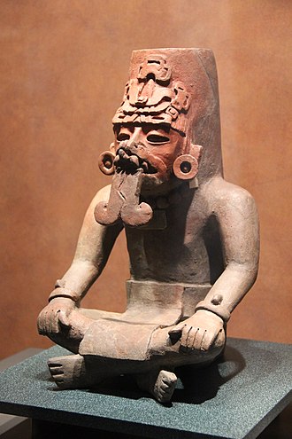 Une effigie zapotèque retrouvée dans le quartier zapotèque de la Cité wikipedia