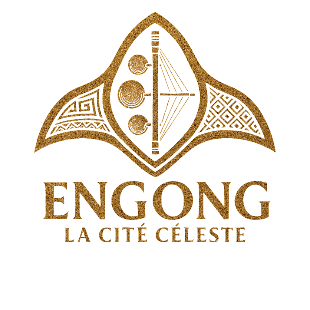 Logo Engong la cité céleste cuivré
