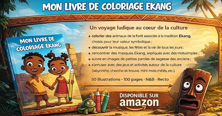 Livre de coloriage Ekang