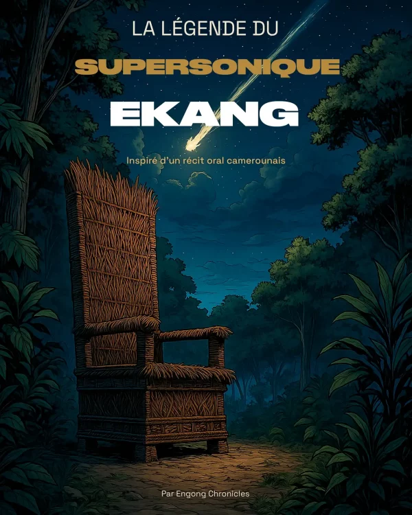 Couverture Recto La légende du supersonique Ekang Couverture Recto La légende du supersonique Ekang