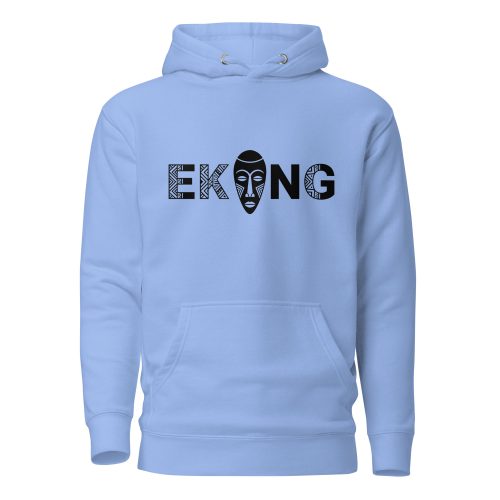 Sweat à Capuche Unisexe logo Ekang noir