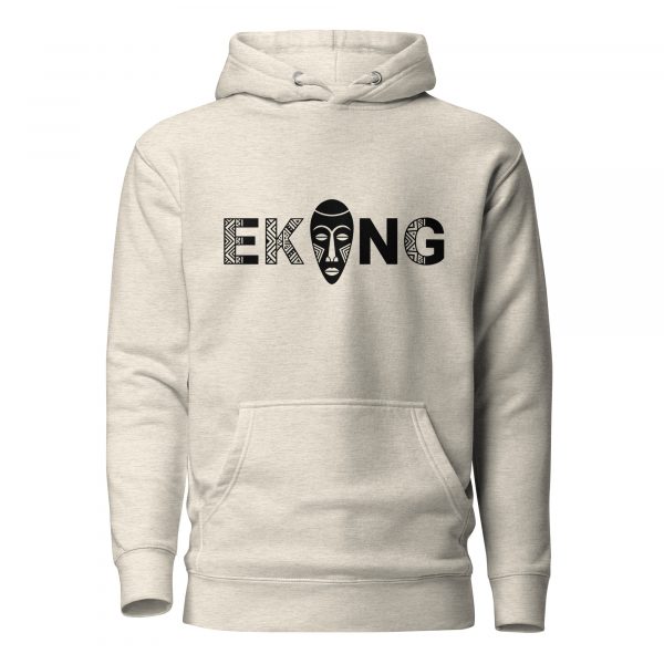 Sweat à Capuche Unisexe logo Ekang noir