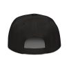 Snapback Hat EKANG logo blanc-noir