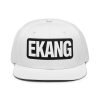 snapback-white-front-699f41c48883f.jpg Snapback Hat EKANG logo noir-blanc