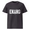 unisex-organic-cotton-t-shirt-anthracite-front-699f4825dc6e5.jpg T-shirt unisexe coton biologique logo Ekang blanc