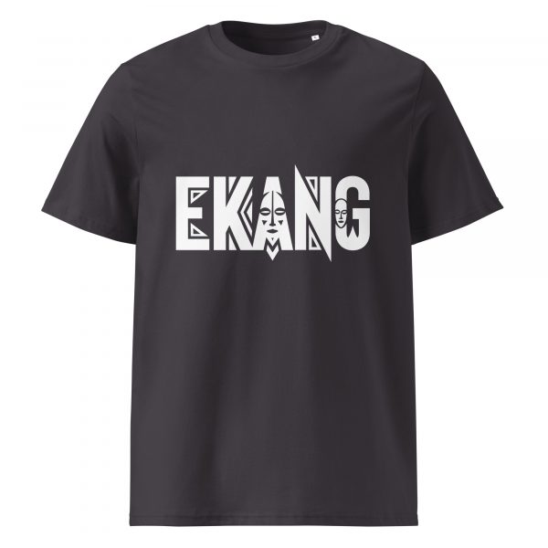 unisex-organic-cotton-t-shirt-anthracite-front-699f4825dc6e5.jpg T-shirt unisexe coton biologique logo Ekang blanc