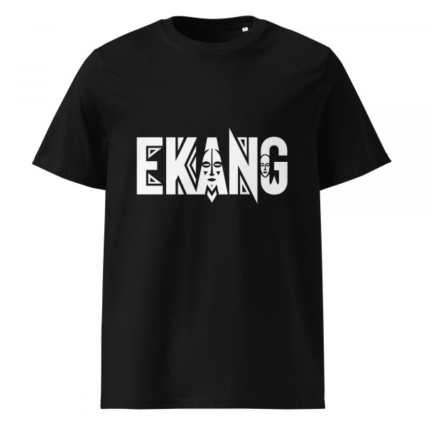 unisex-organic-cotton-t-shirt-black-front-699f4825dc827.jpg T-shirt unisexe coton biologique logo Ekang blanc