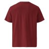 unisex-organic-cotton-t-shirt-burgundy-back-699f4825ddb8c.jpg T-shirt unisexe coton biologique logo Ekang blanc