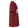 unisex-organic-cotton-t-shirt-burgundy-right-699f4825dfd60.jpg T-shirt unisexe coton biologique logo Ekang blanc