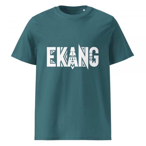 unisex-organic-cotton-t-shirt-stargazer-front-699f4825dca30.jpg T-shirt unisexe coton biologique logo Ekang blanc