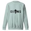 Sweatshirt premium unisexe logo Ekang noir
