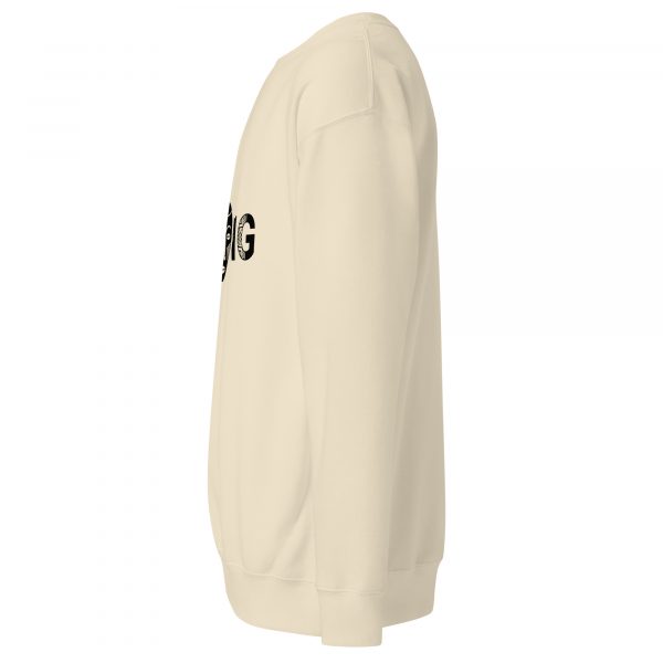 Sweatshirt premium unisexe logo Ekang noir