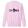 Sweatshirt premium unisexe logo Ekang noir