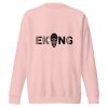Sweatshirt premium unisexe logo Ekang noir