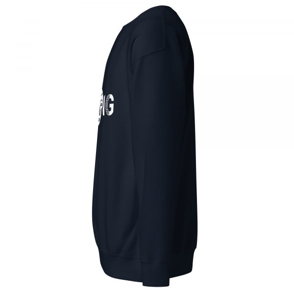 Sweatshirt premium unisexe logo Ekang blanc