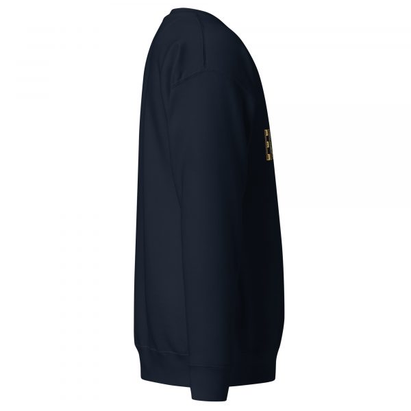 Sweatshirt premium unisexe logo Ekang or