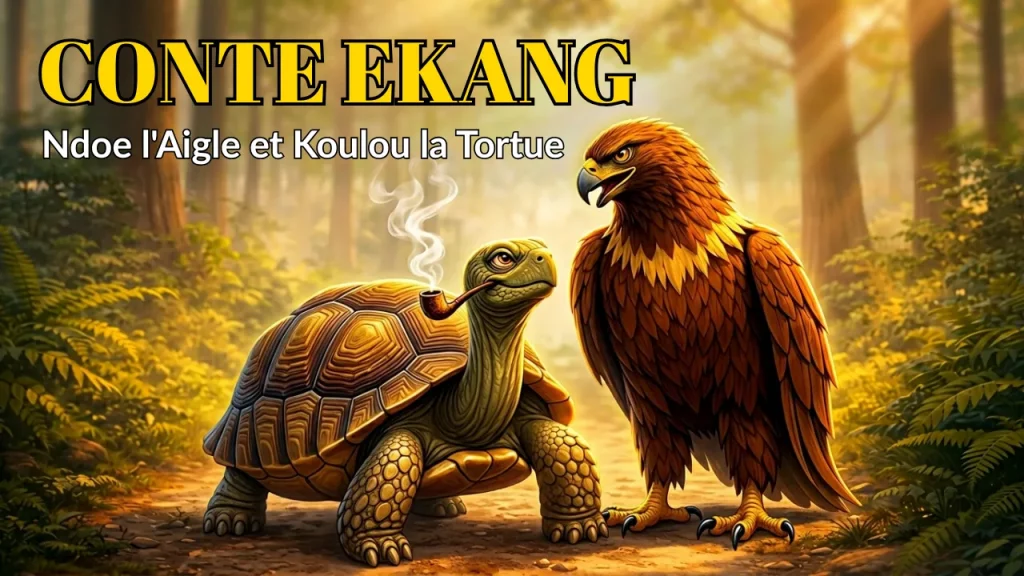 Conte Ndoe l'aigle et kulu la tortue