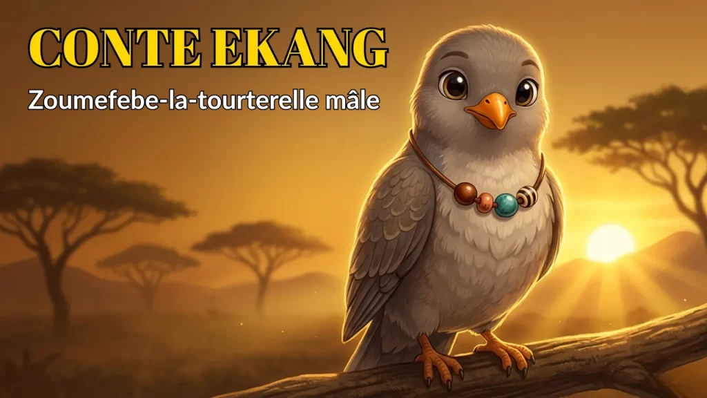 Conte Ekang Zoumfebe la tourterelle male