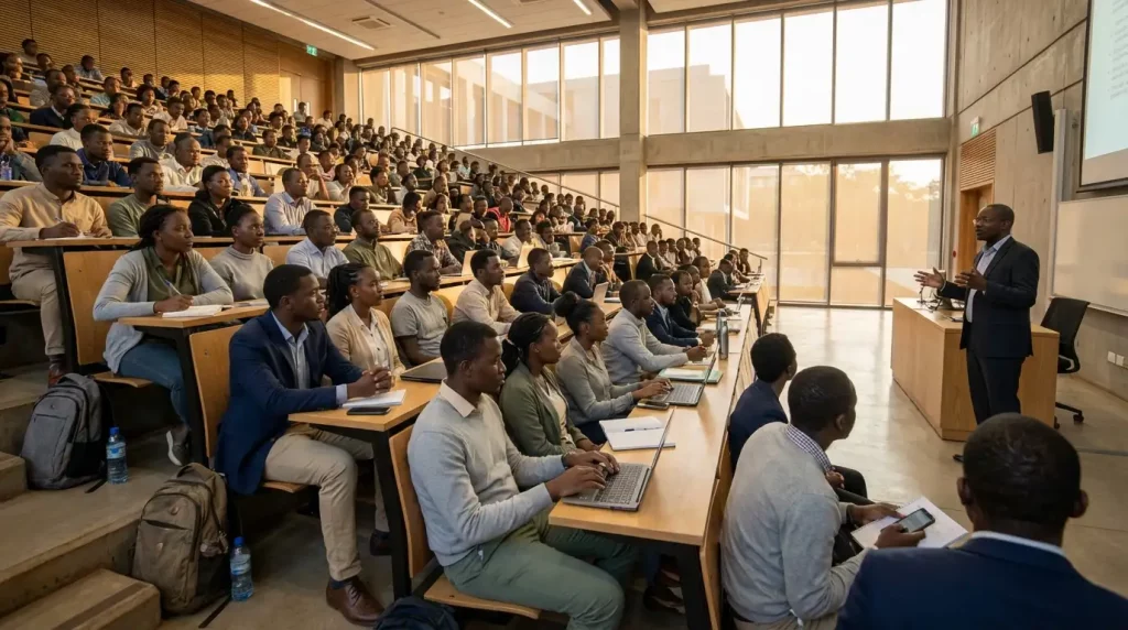 Université africaine amphithéatre africain