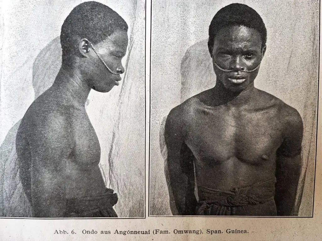 Bel homme Omvang Guinée équatoriale